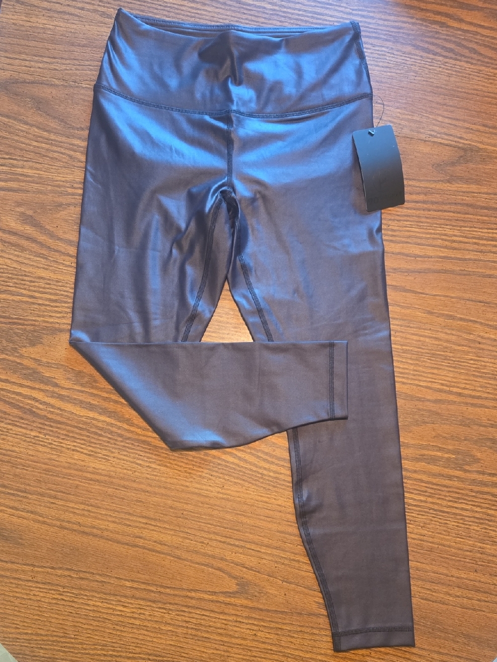 90 Degree Black Cire Leggings